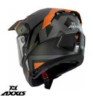 Casca Axxis Wolf DS Hydra B4 portocaliu mat 