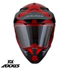 Casca Axxis Wolf DS Hydra B5 rosu mat 