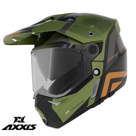 Casca Axxis Wolf Ds Hydra B6 Verde Mat