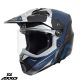 Casca Axxis Wolf DS Hydra C17 albastru mat