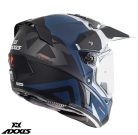Casca Axxis Wolf DS Hydra C17 albastru mat