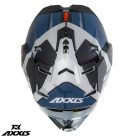 Casca Axxis Wolf Ds Hydra C17 Albastru Mat