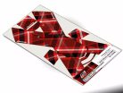 DECAL KIT VESPA GTS RED