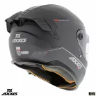 Casca Axxis Hawk SV A2 titanium mat