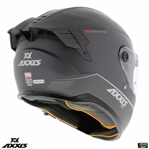 Casca Axxis Hawk SV A2 titanium mat