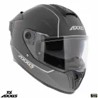 Casca Axxis Hawk SV A2 titanium mat