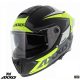 Casca Axxis Hawk Sv Judge B3 Galben Fluor Mat Negru Mat