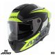 Casca Axxis Hawk SV Judge B3 galben fluor mat negru mat 