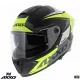 Casca Axxis Hawk SV Judge B3 galben fluor mat negru mat
