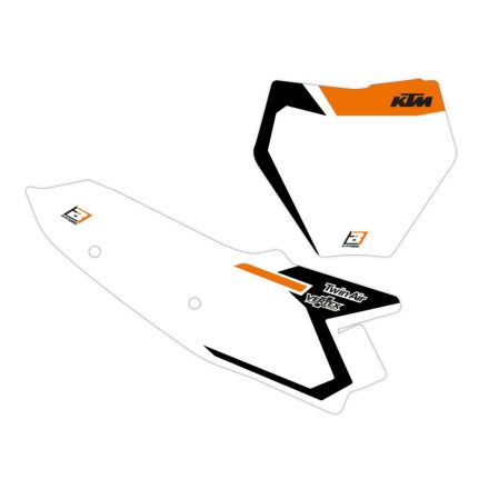 PRECUT #PLATE KTM 23