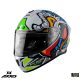 Casca Axxis Draken S Parrot A0 alb mat