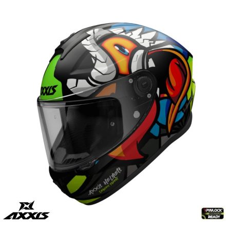 Casca Axxis Draken S Parrot A1 Negru Mat