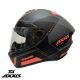Casca Axxis Draken S Sonar B5 rosu deschis (roz) mat