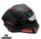 Casca Axxis Draken S Sonar B5 rosu deschis (roz) mat