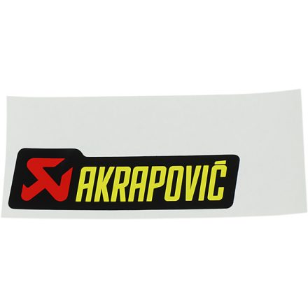 Akrapovic Sticker Akra Mt-07 /Mt-09 P-Hst12Al