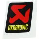 STICKER AKRAPOVIC 57X60 AKRAPOVIC P-HST13AL