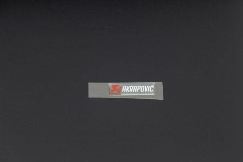 SMALL H/S STICKER AKRAPOVIC P-CST1POFILL