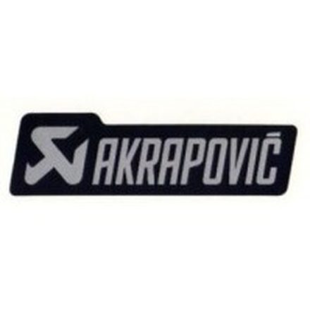 Akrapovic Sticker Akrapovic 150X44 P-Hst18Alxm4