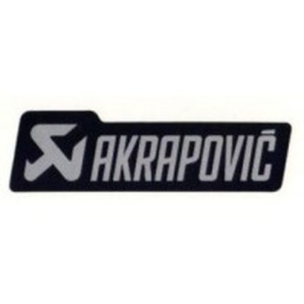 Akrapovic Sticker Akrapovic 150X44 P-Hst18Alxm4