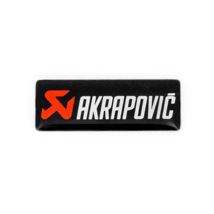 Akrapovic Sticker Gel Bk 30X11 P-Cst3Pofill