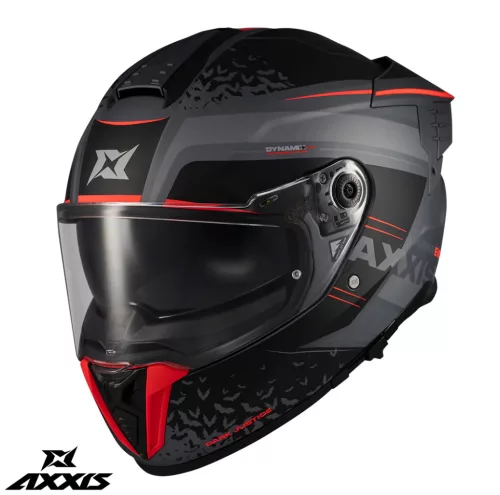 Casca Axxis Hawk Evo SV Dark Justice C1 gri mat