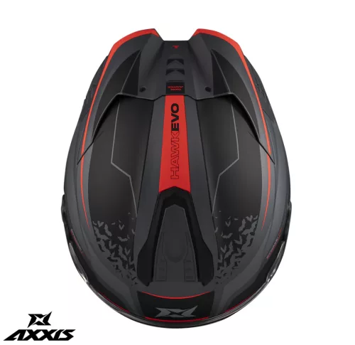 Casca Axxis Hawk Evo SV Dark Justice C1 gri mat
