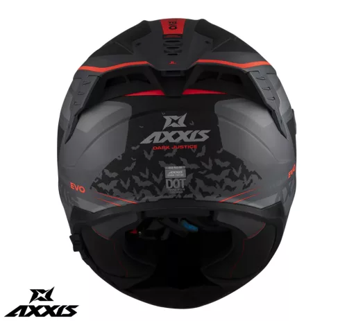 Casca Axxis Hawk Evo SV Dark Justice C1 gri mat