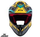 Casca off road Axxis MX-Kids Wolverine B3 galben mat de copii S kids (49/50cm)