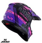 Casca off road Axxis MX-Kids Wolverine B8 roz mat de copii S kids (49/50cm)