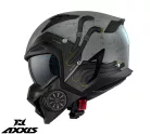 Casca Axxis Hunter SV Toxic C2 gri mat mat