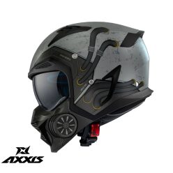 Casca Axxis Hunter SV Toxic C2 gri mat