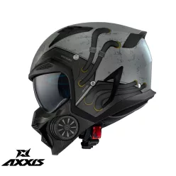 Casca Axxis Hunter SV Toxic C2 gri mat mat