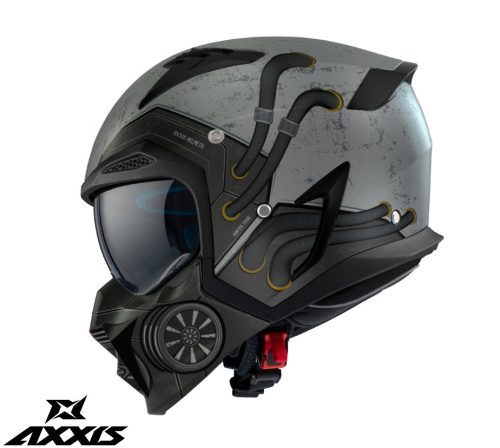 Casca Axxis Hunter SV Toxic C2 gri mat