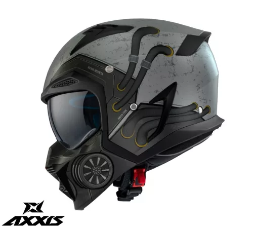 Casca Axxis Hunter SV Toxic C2 gri mat mat