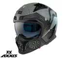 Casca Axxis Hunter SV Toxic C2 gri mat mat