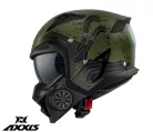 Casca Axxis Hunter SV Toxic C6 verde mat mat