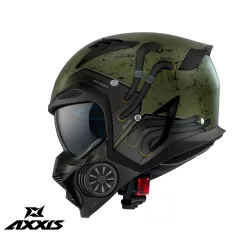 Casca Axxis Hunter SV Toxic C6 verde mat mat