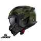 Casca Axxis Hunter SV Toxic C6 verde mat mat