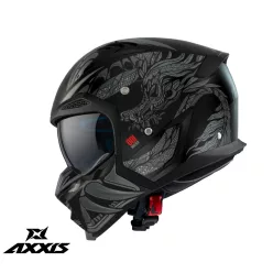 Casca Axxis Hunter SV ONI B2 gri mat mat