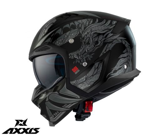 Casca Axxis Hunter SV ONI B2 gri mat