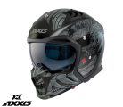 Casca Axxis Hunter SV ONI B2 gri mat
