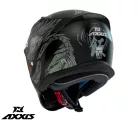 Casca Axxis Hunter SV ONI B2 gri mat mat