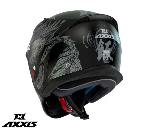 Casca Axxis Hunter SV ONI B2 gri mat mat