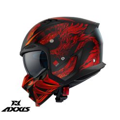 Casca Axxis Hunter SV ONI B5 rosu mat