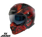 Casca Axxis Hunter SV ONI B5 rosu mat