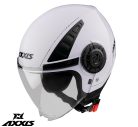 Casca Axxis Metro S A0 alb lucios