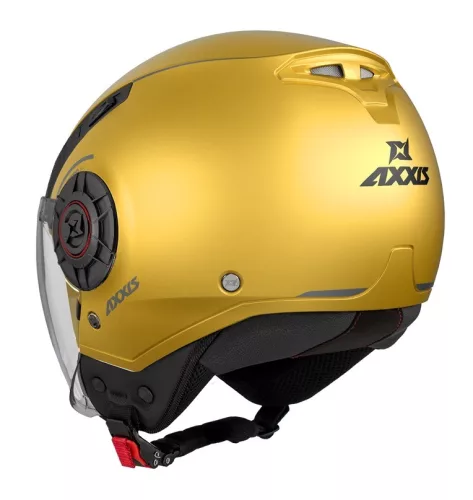 Casca Axxis Metro S A3 galben mat