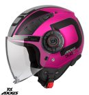 Casca Axxis Metro S Duo C8 roz lucios
