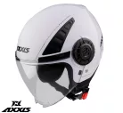 Casca Axxis Metro S V2 A0 alb lucios