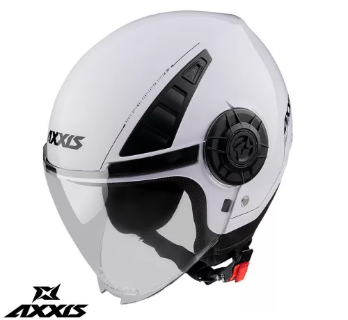 Casca Axxis Metro S V2 A0 alb lucios